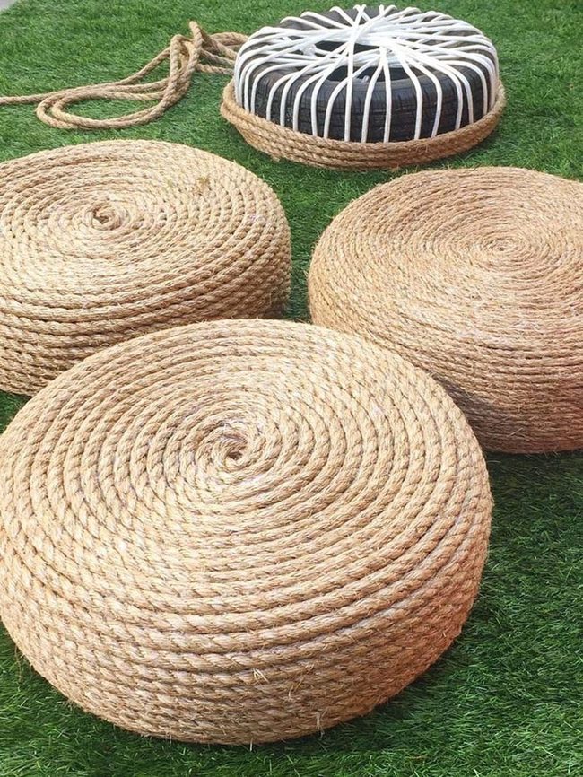 Cord-Wrapped Tire Seating