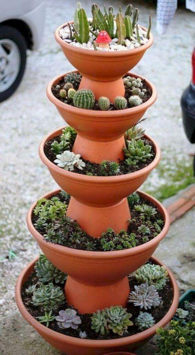 Terracotta Tower Garden