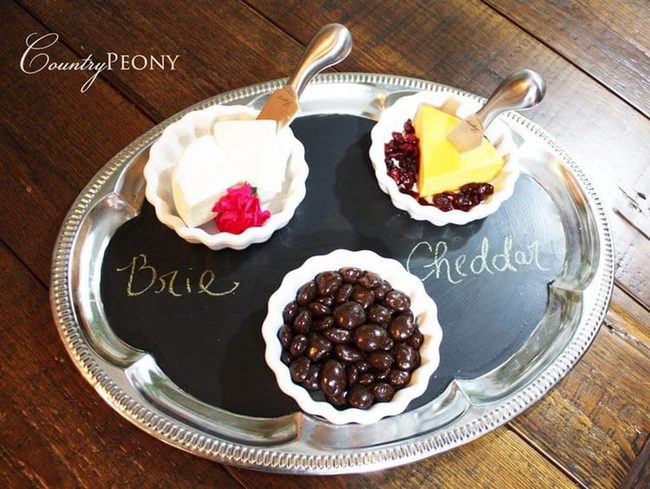 Chalkboard Serving Tray Personalized