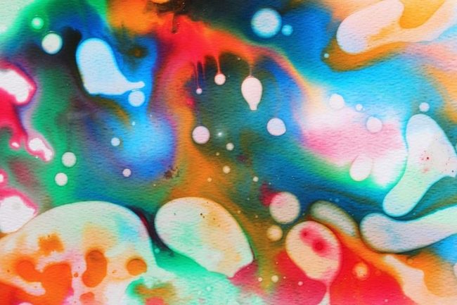 Splattered Colors, Raw Energy