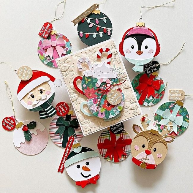 Layered Paper Ornaments For Kids
