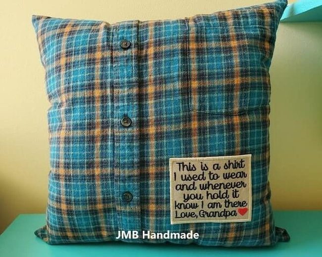 Embroidered Memory Pillowcase