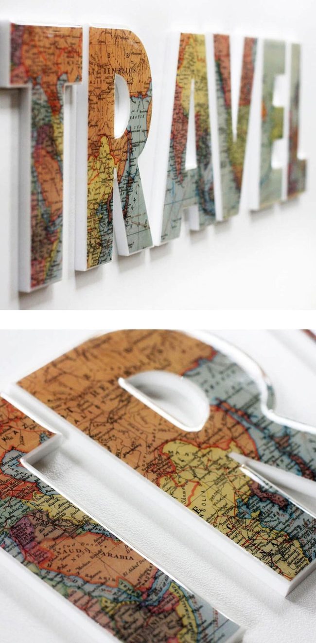 Vintage Map Wall Tapestry