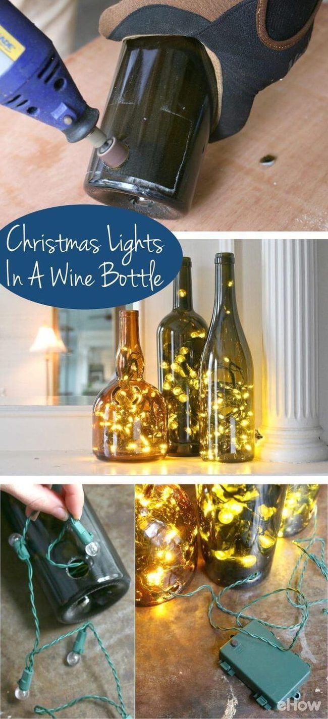 Glass Bottle Luminaries
