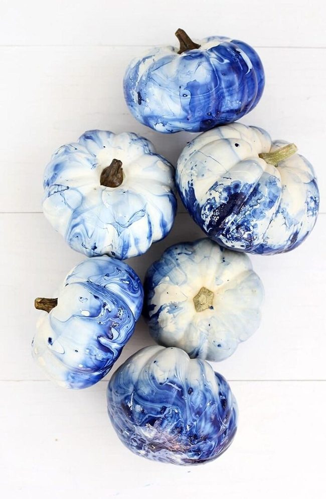 Swirled Pumpkins, Nail Polish Magic
