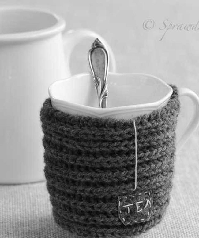 Handknit Wool Tea Warmers