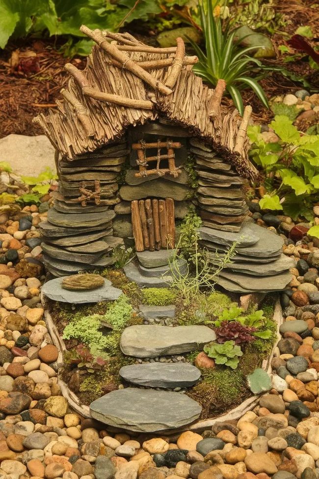 Stone Cottage With Moss Yard
