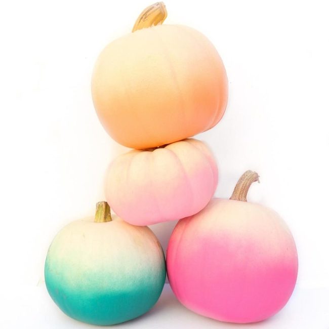 Stacked Pumpkins, Gradient Glow