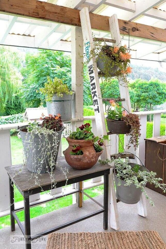 Stacked Greens Diy Display