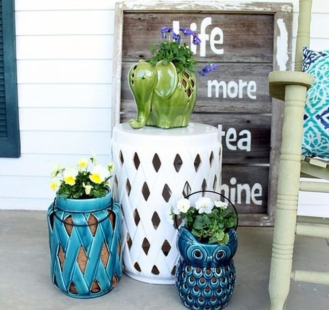 Vintage Metal Lanterns Reimagined