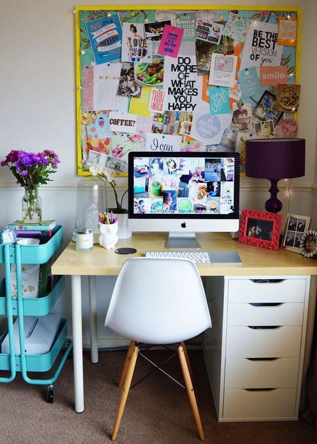 Sunny Yellow Workspace Inspiration