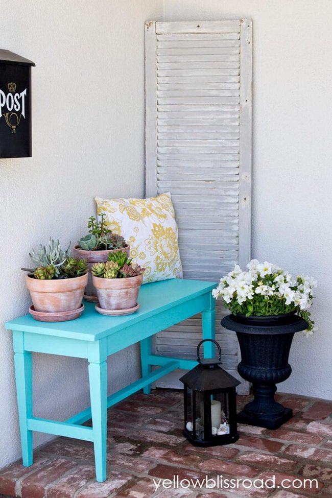 Weathered Shutters, Instant Privacy