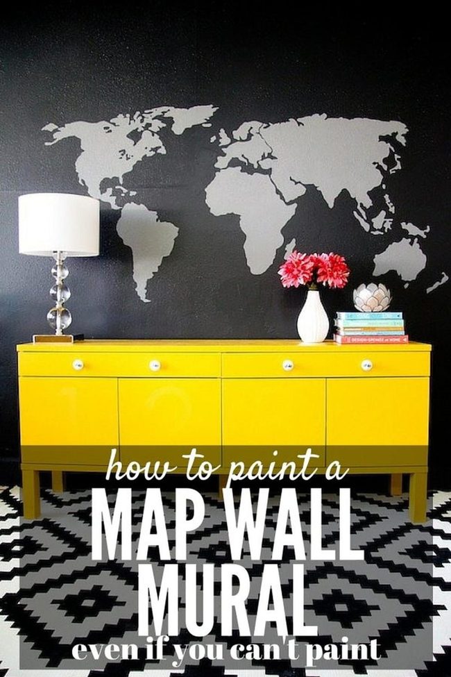 Yellow Energy Against Black Walls
