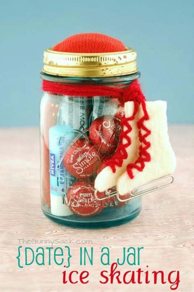 Candy Jar Ice Skate Romance