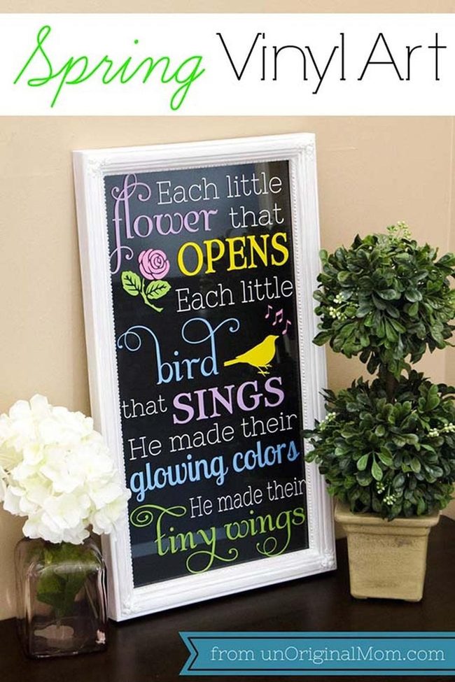 Colorful Typography And Illustrated Wall