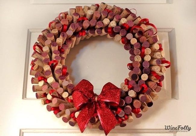 Wine Cork Wreath Pattern