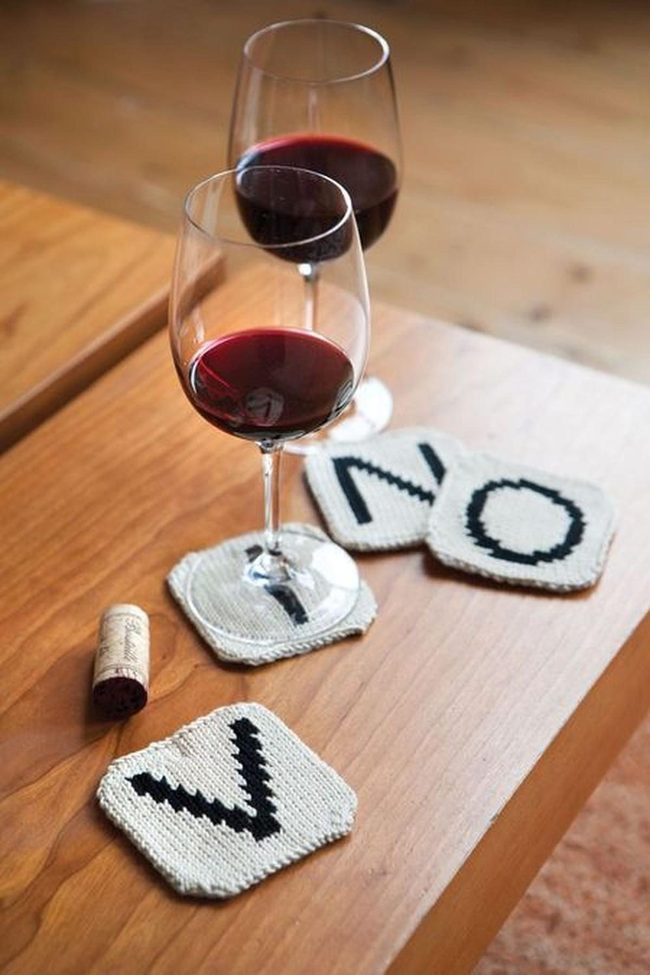 Deep Red Wine On Wood