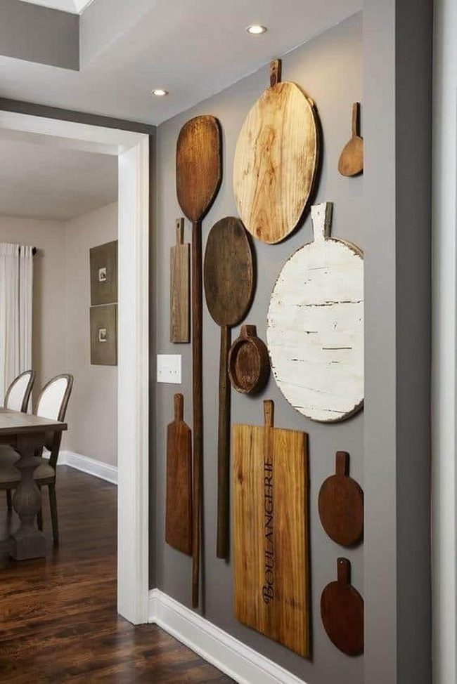 Wooden Board Wall Gallery