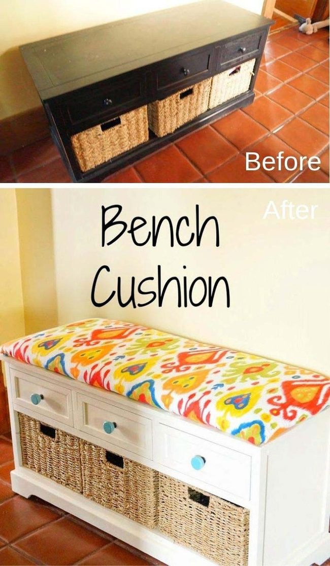 Cushioned Storage Bench Solution