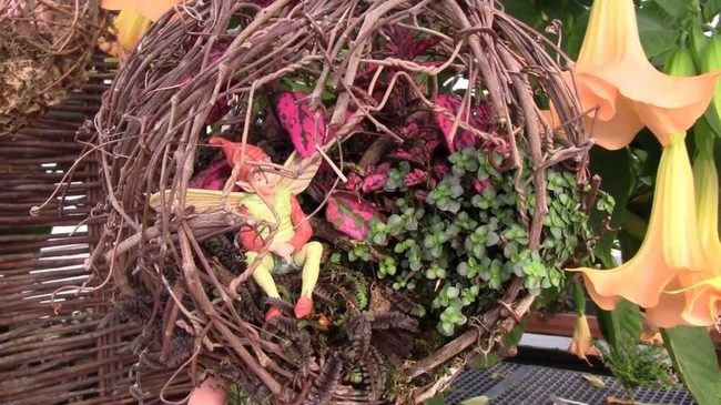 Polished Twig Plant Sphere