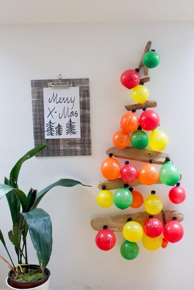 Driftwood Branch Balloon Display