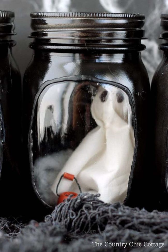 Spooky Spirit Mason Jars