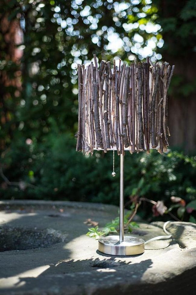 Twigwood Shadow Lamp