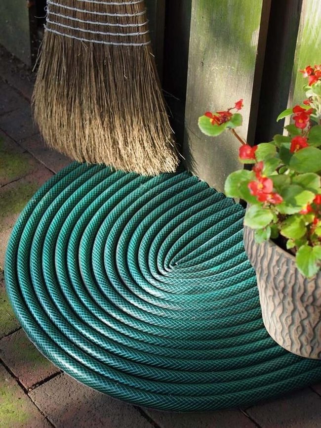Recycled Hose Coil Doormat