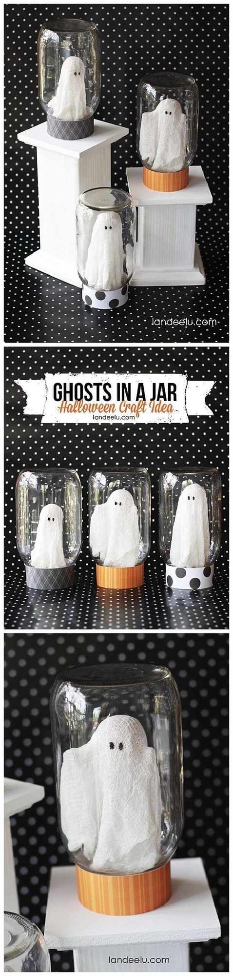 Glowing Jar Ghosts