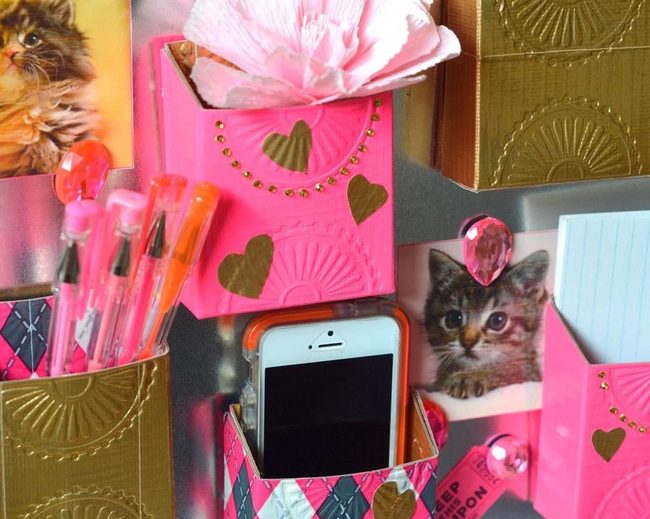 Pink Desktop Organization Oasis