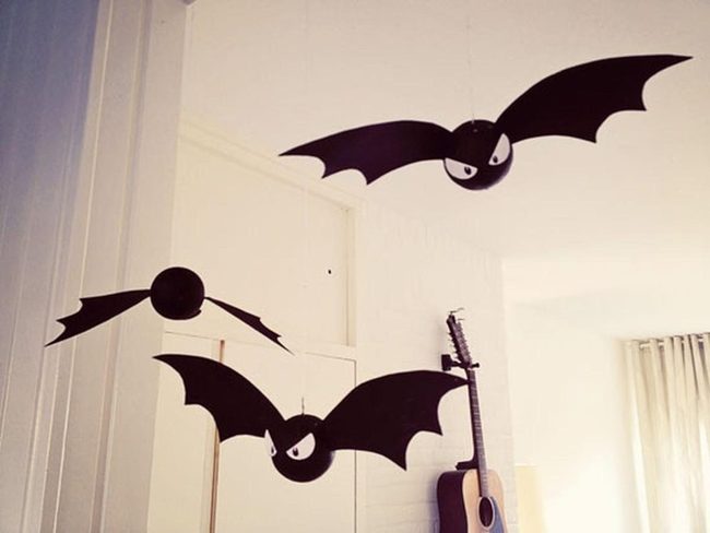 Black Bats, White Walls, Creative Space