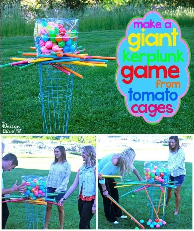 Tomato Cage Ball Drop Game