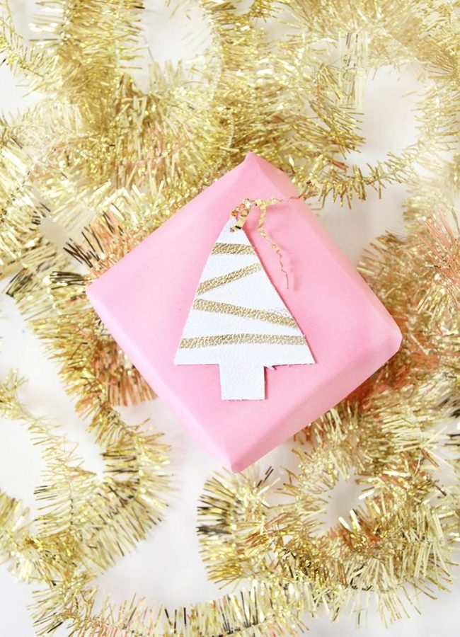 Pink Boxes Golden Shimmer