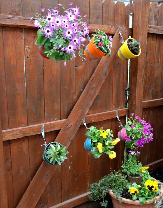 Terracotta Cascades On Wood