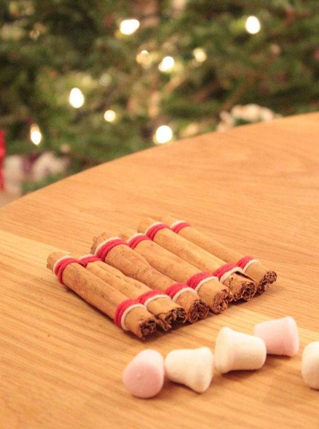 Cinnamon Sticks Red Yarn