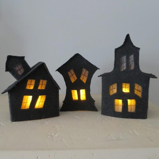 Glowing Felt House Collection