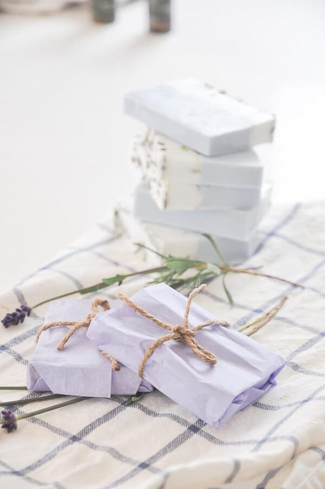 Lavender Purple Handmade Wedding Favors