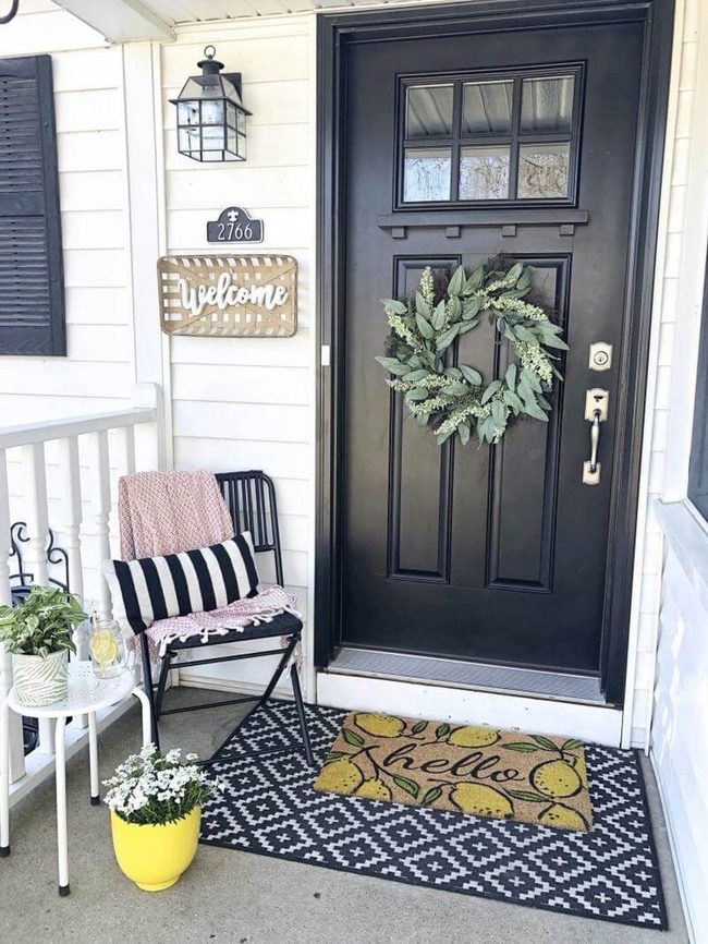 Yellow Lemonade Porch Paradise
