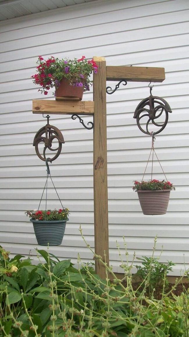 Weathered Wheels, Living Garden