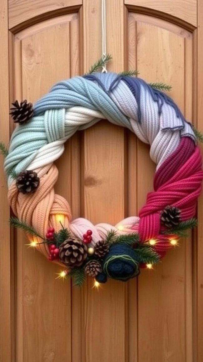 Gradient Yarn Circle