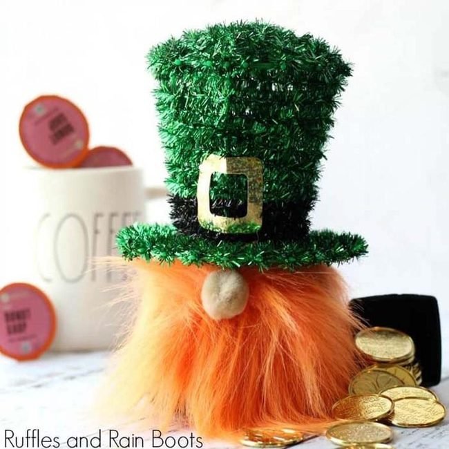 Orange-Bearded Leprechaun Gnomes