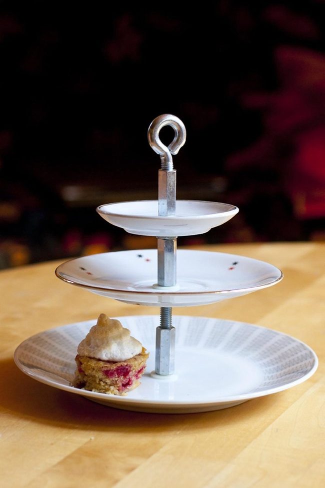 Industrial Tiered Pastry Stand