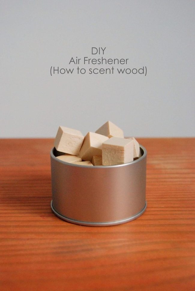 Natural Wood Scent Cubes