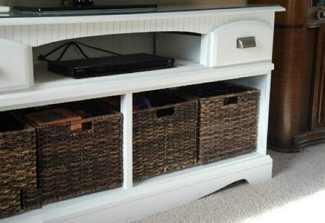 Painted Dresser Tv Cabinet