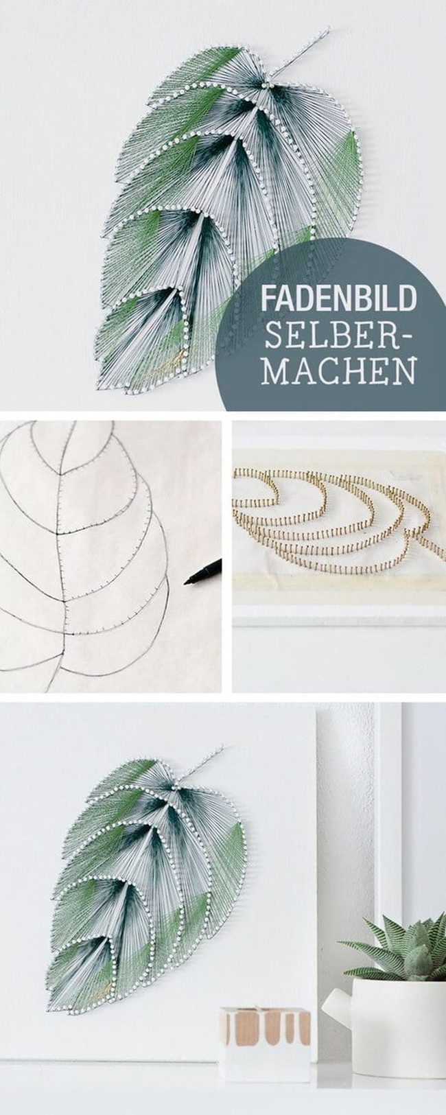 Green String Tropical Palm