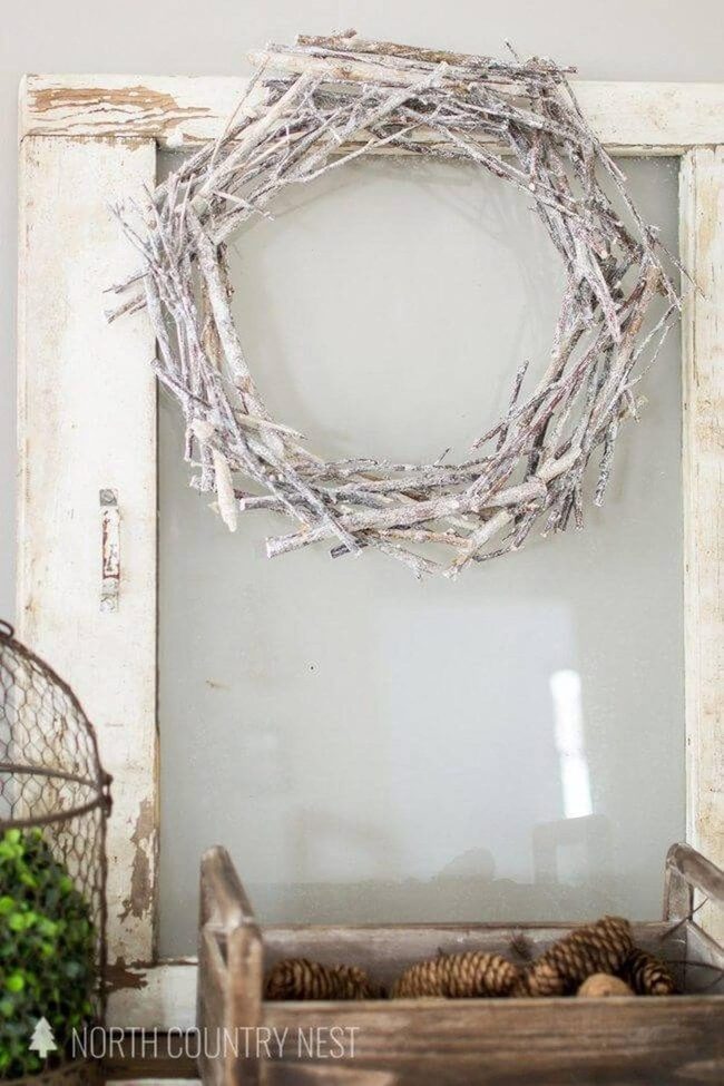 Gathered Branch Wreath