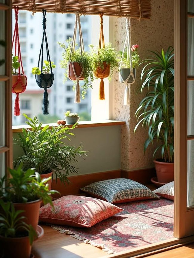 Sunlit Balcony Layout Planning Guide