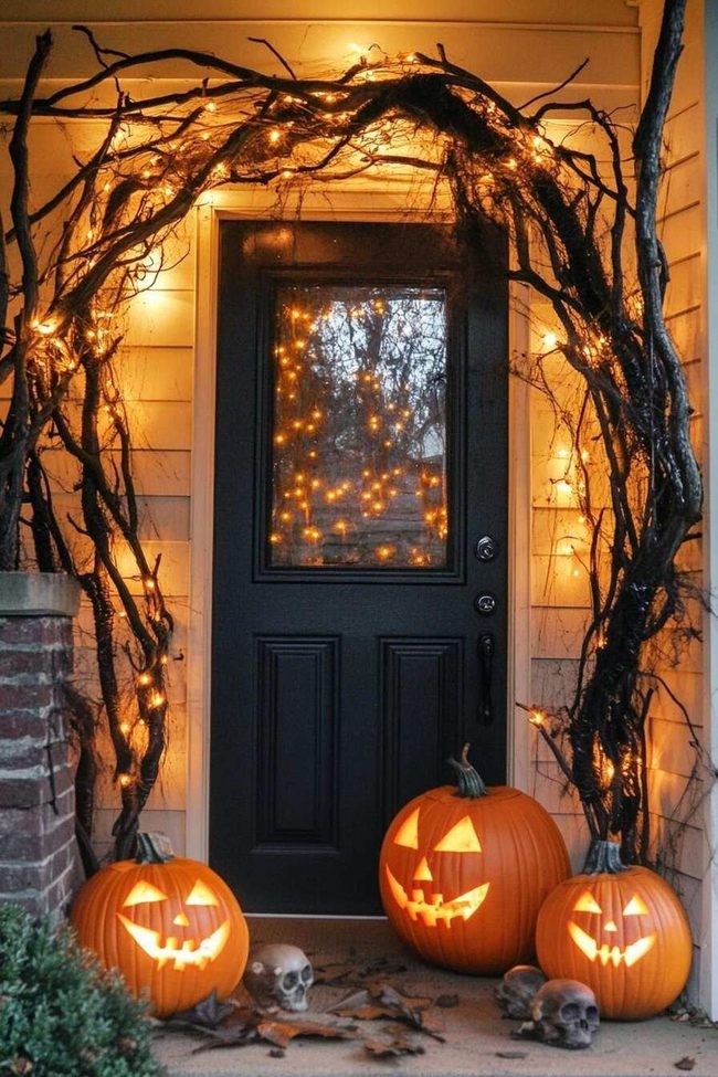 Gnarled Branches Porch Frame