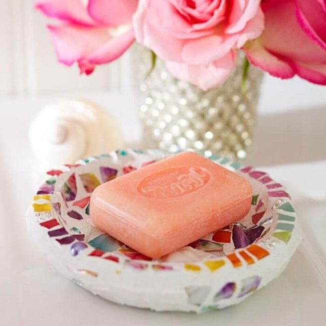 Colorful Mosaic Tile Soap Dish