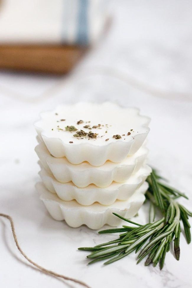 Rosemary White Wax Melts